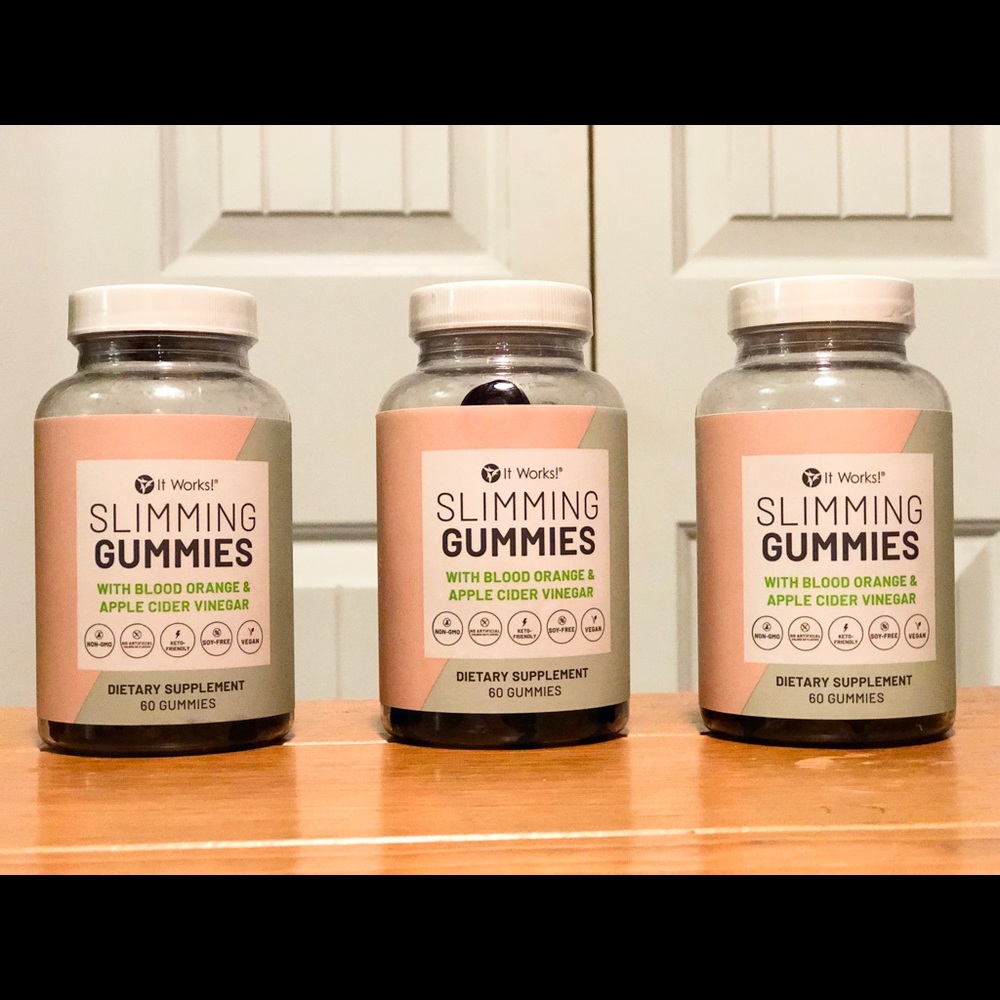 It Works Slimming Gummies • 3 sealed brand new bottles